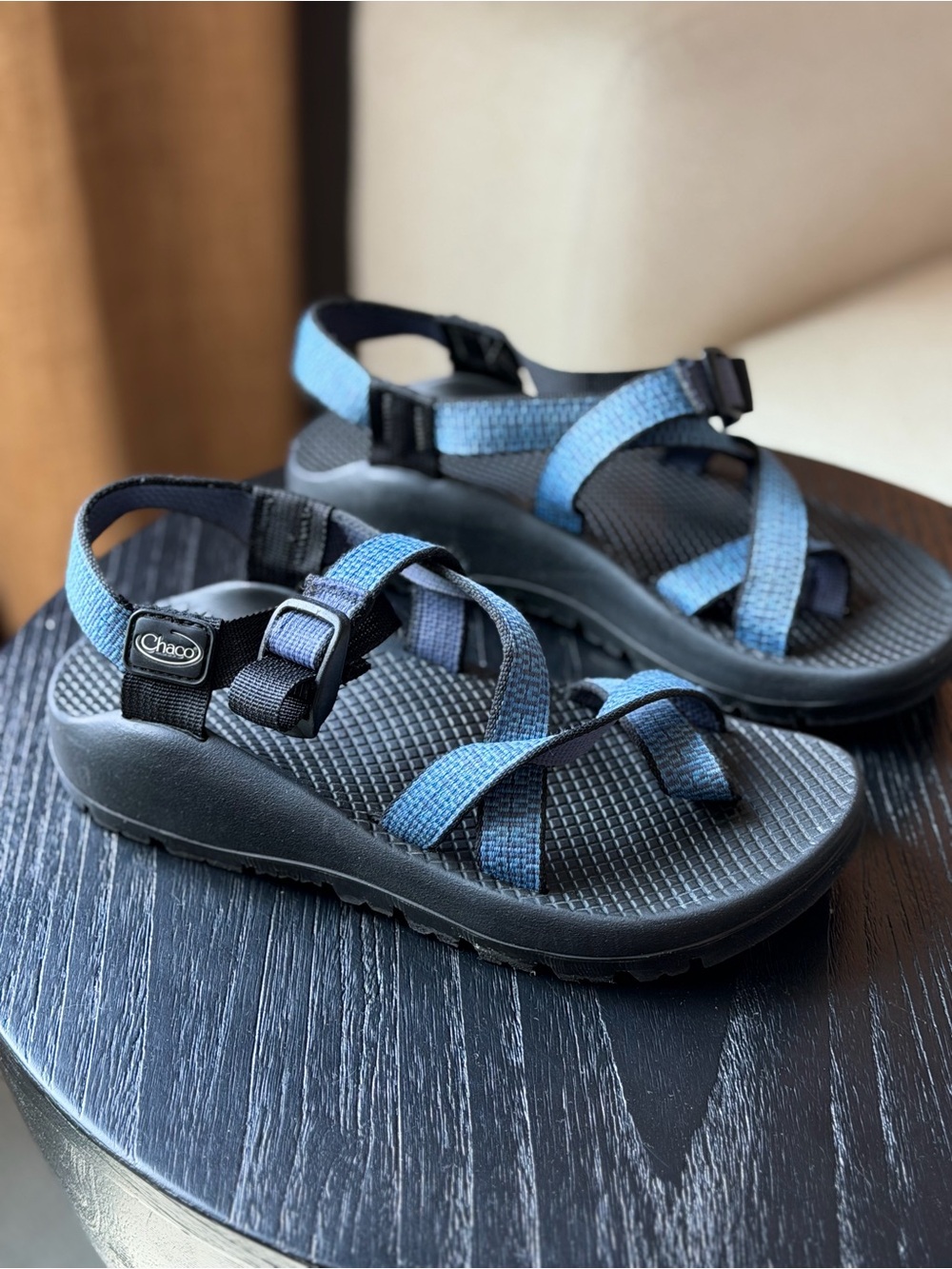 Women’s Chaco Z/2 Cloud Adjustable Strap Sandals with Toe loop EUC